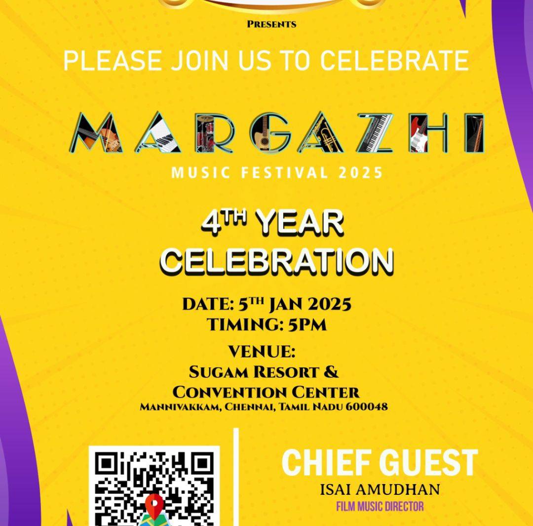 Crescent Crescendo Music Academy Presents: Margazhi Music Festival 2025